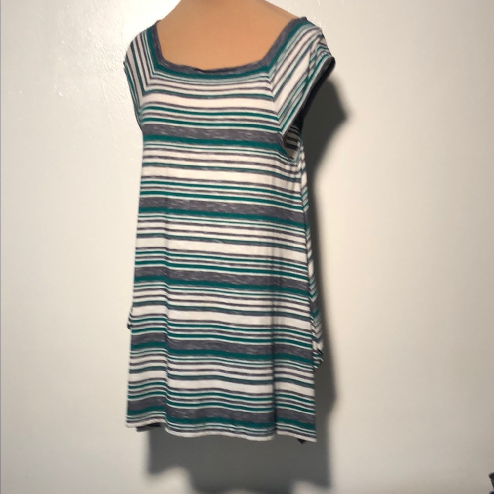 Max Studio Striped Cotton Shirt